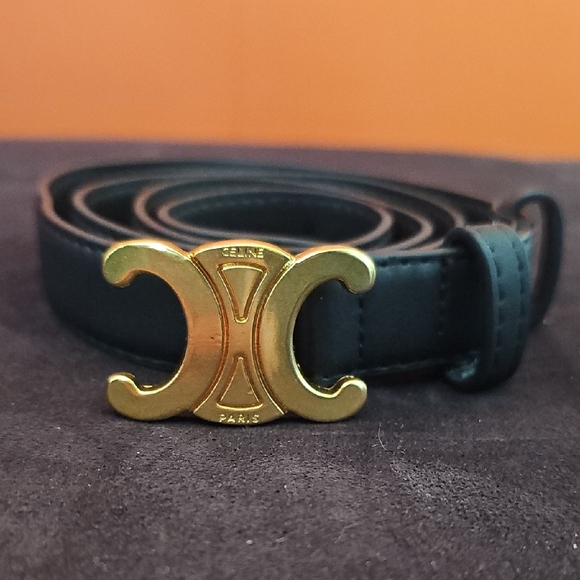 Celine Triomphe size 105 Elegant Belt - Picture 1 of 9